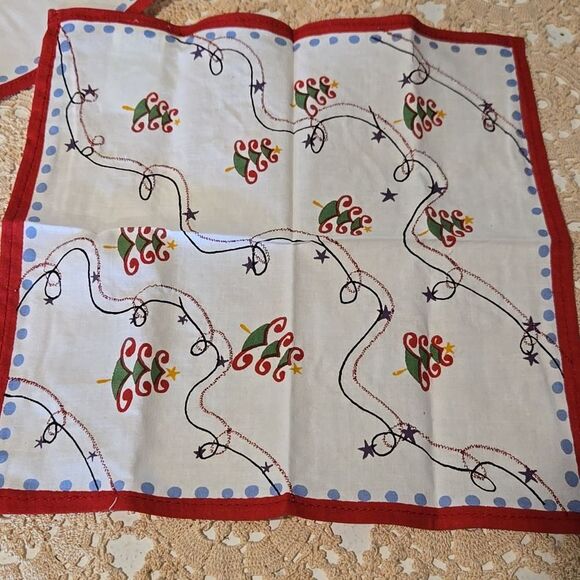 Holiday Cocktail Napkins 100% Cotton From India - Picture 3 of 13